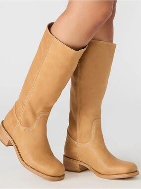 Steve Madden Riggs Banana Leather Boots VGUC Sz 9